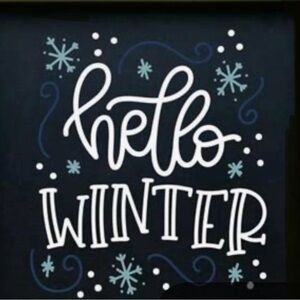 Welcome Winter! ❄️